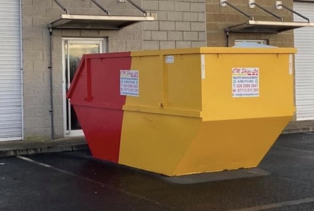 14cyd High Sided Builders Skip - Larne – Larne Skip Hire